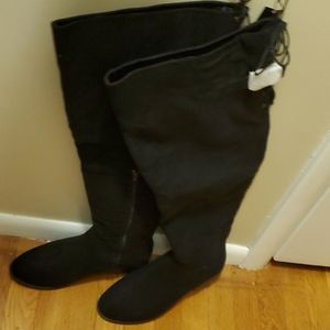 Tall Black Express Boots